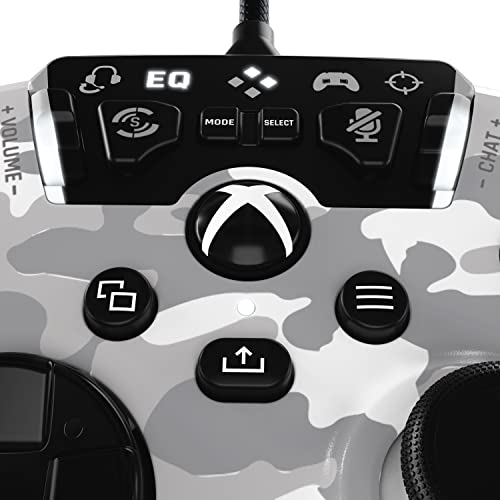 Turtle Beach Recon Controller Wired Gaming Controller for Xbox Series X & Xbox Series S, Xbox One & Windows 10 PCs Featuring Remappable Buttons, Audio Enhancements, and Superhuman Hearing–Arctic Camo