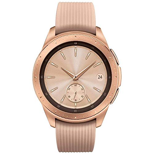 Samsung - Galaxy Watch Smartwatch 42mm Stainless Steel LTE SM-R815UZDAXAR GSM Unlocked - Rose Gold (Renewed)