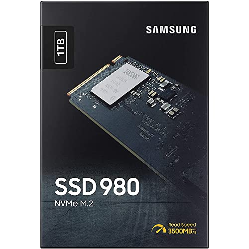 Samsung MZ-V8V1T0B/AM 980 PCIe 3.0 NVMe SSD 1TB Bundle with 1 YR CPS Enhanced Protection Pack