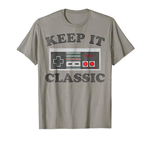 Nintendo NES Controller Keep It Classic Graphic T-Shirt