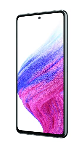 SAMSUNG Galaxy A53 5G A Series Cell Phone, Factory Unlocked Android Smartphone, 128GB, 6.5” FHD Super AMOLED Screen, Long Battery Life, US Version, Black