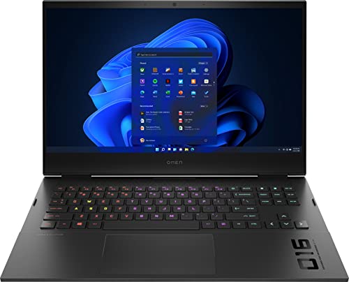 HP OMEN 16 Gaming & Entertainment Laptop (Intel i7-11800H 8-Core, 64GB RAM, 2x8TB PCIe SSD (16TB), RTX 3060, 16.1" 144Hz Full HD (1920x1080), Win 11 Pro) with MS 365 Personal , Hub