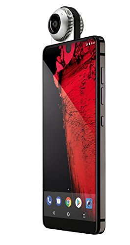 Essential Phone in Black Moon – 128 GB Unlocked Titanium and Ceramic phone with Edge-to-Edge Display