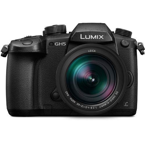 Panasonic Lumix DC-GH5 Mirrorless Micro Four Thirds Digital Camera with 12-60mm Lens Bundle with Battery + 64GB Memory Card + Corel Mac Software Kit and More8