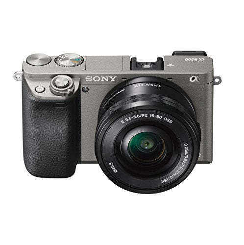 Sony Alpha a6000 Mirrorless Digital Camera with 16-50mm Lens, Graphite (ILCE-6000L/H)