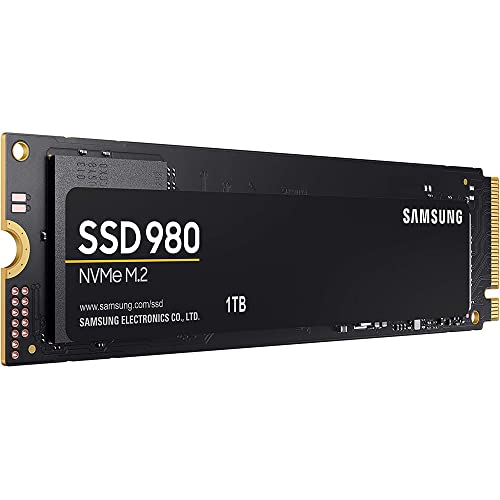 Samsung MZ-V8V1T0B/AM 980 PCIe 3.0 NVMe SSD 1TB Bundle with 1 YR CPS Enhanced Protection Pack