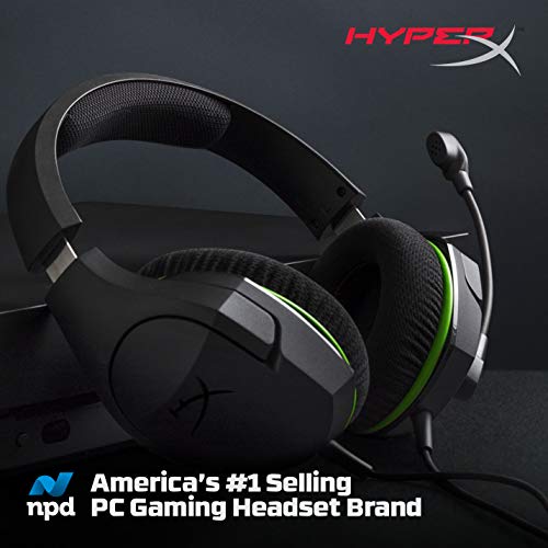 HyperX CloudX Stinger Core - Official Licensed for Xbox, Gaming Headset with In-Line Audio Control, Immersive In-Game Audio, Microphone