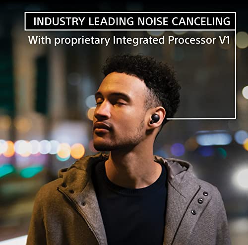 Sony WF-1000XM4 Industry Leading Noise Canceling Truly Wireless Earbud Headphones with Alexa Built-in, Black