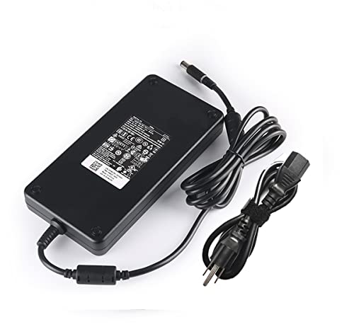 New 240W AC Charger for Dell Alienware M17 R1 R2 R3 R4 R5 M17X R2 R3 M18X Area-51m R2 G5 G7 M6400 M6500 M6600 J211H FWCRC C3MFM U896K 6RTJT Y044M Laptop Adapter Power