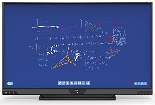 Polyboard AHA Ultra_8275 Interactive Flat Panel Display 4K UHD Smart Board(55'' and_86'' Available), Black