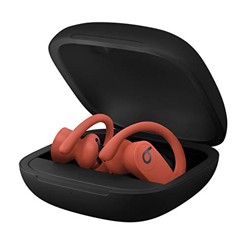Powerbeats Pro Wireless Earbuds - Apple H1 Headphone Chip, Class 1 Bluetooth Headphones, 9 Hours of Listening Time, Sweat Resistant, Built-in Microphone - Lava Red - AOP3 EVERY THING TECH 