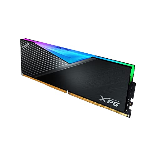 XPG Lancer DDR5 RGB 5200MHz 32GB (2x16GB) CL38-38-38 UDIMM 288-Pins Desktop SDRAM Memory RAM Kit (AX5U5200C3816G-DCLARBK)