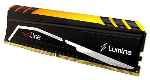 Mushkin Redline Lumina – DDR4 RGB Gaming DRAM – 64GB (2x32GB) UDIMM Memory Kit – 3600MHz (PC4-28800) CL-18 – 288-pin 1.4V Desktop RAM – XMP Ready – LED Heatsink – (MLA4C360JNNM32GX2)