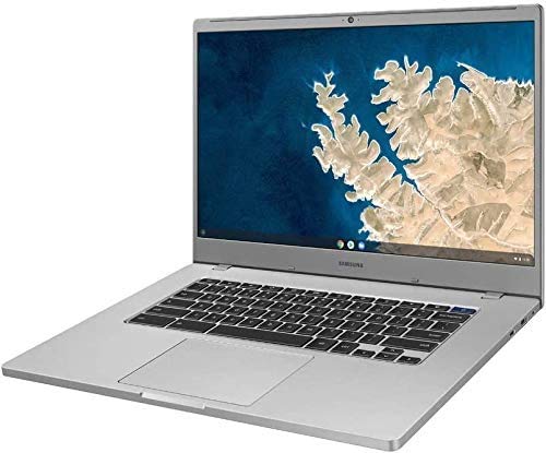 2021 New Samsung Chromebook 4 15.6” FHD Non-Touch Laptop for Business Student, Intel Celeron N4000, 4GB RAM, 32GB Storage, Webcam, WiFi, Chrome OS (Google Classroom Ready) + Oydisen Cloth