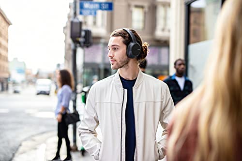 Sony Noise Canceling Headphones WHCH710N: Wireless Bluetooth Over The Ear Headset with Mic for Phone-Call and Alexa Voice Control, Black