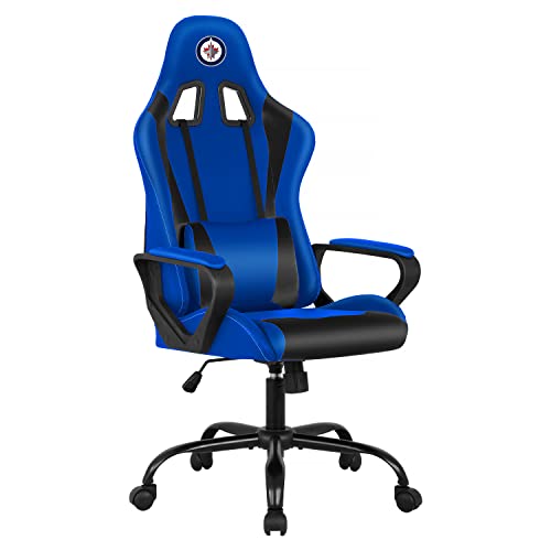 PC Gaming Chair Ergonomic Office Chair Desk Chair PU Leather Computer Chair High Back Racing Chair with Lumbar Support Armrest for Home Office