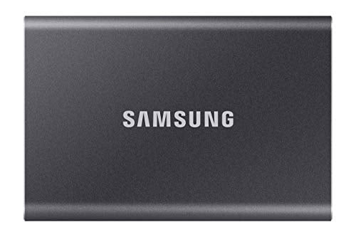 Samsung T7 Portable SSD - 1 TB - USB 3.2 Gen.2 Externe SSD Titan Gray (MU-PC1T0T/WW)