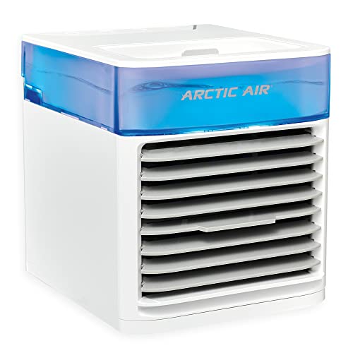 Arctic Air Pure Chill 2.0 Evaporative Air Cooler by Ontel - Powerful, Quiet, Lightweight and Portable Space Cooler with Hydro-Chill Technology For Bedroom, Office, Living Room & More