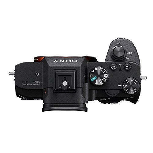 Sony a7 III ILCE7M3/B Full-Frame Mirrorless Interchangeable-Lens Camera with 3-Inch LCD, Body Only,Base Configuration,Black