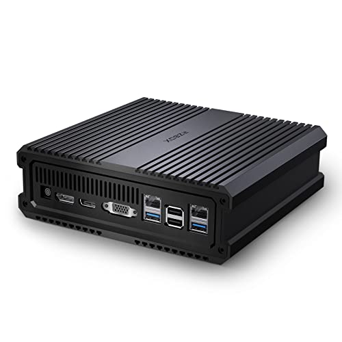 Mini PC Gaming AMD Ryzen 7 5800H, Chuwi RzBox Mini Computers Windows 11 with Vega 8 Graphics, 16GB RAM 512GB SSD, Dual Gigabit RJ45 LAN, WiFi-6, BT5.2, 4K@60Hz Output, USB-C, AMD Radeon Tower PC