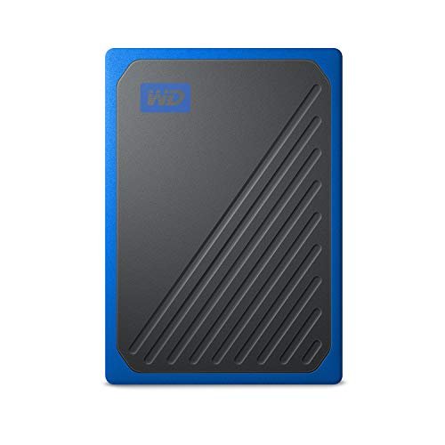 WD 500GB My Passport Go Cobalt SSD Portable External Storage - WDBY9Y5000ABT-WESN (Old model)