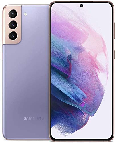SAMSUNG Galaxy S21+ Plus G996U 5G | Fully Unlocked Android Cell Phone | US Version 5G Smartphone | Pro-Grade Camera, 8K Video, 64MP High Res | 128GB - Phantom Violet - (Renewed)