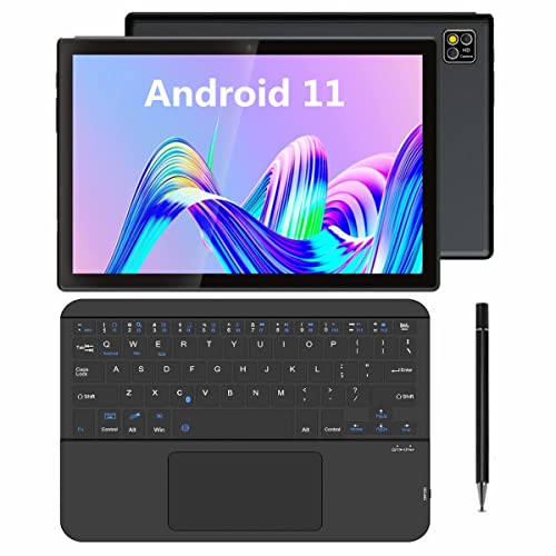 Tablet 10 Inch Android Tablet, BNHGK Android 11 Tablet SIM 4G LTE + 5G WiFi Cellular Google Tablets Computer with 6GB RAM 128GB ROM Storage, 5MP Camera, 7000mAh Long Battery Life (Newest 2022)