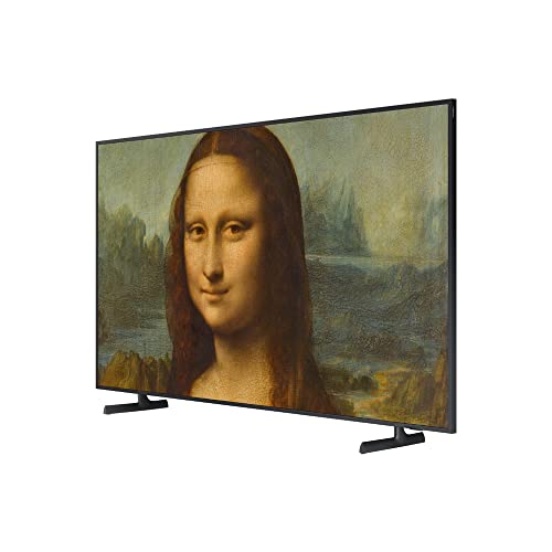 Samsung QN55LS03BA 55 inch The Frame QLED 4K UHD Quantum HDR Smart TV (2022) Bundle with Samsung 55" Customizable Bezel Modern Brown