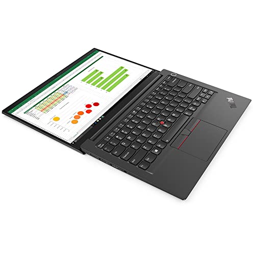 Lenovo ThinkPad E14 Gen 2 Home & Business Laptop (Intel core i7-1165G7 4-Core, 32GB RAM, 1TB PCIe SSD, Intel Iris Xe, 14.0" Full HD (1920x1080), FP, WiFi 6, Win 10 Pro) with Hub