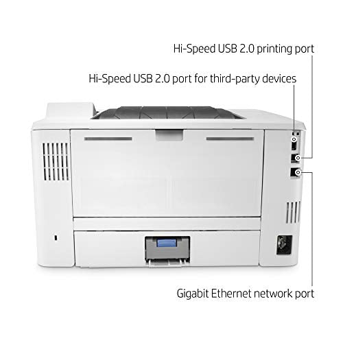 HP LaserJet Enterprise M406dn Monochrome Printer with built-in Ethernet & 2-sided printing (3PZ15A)