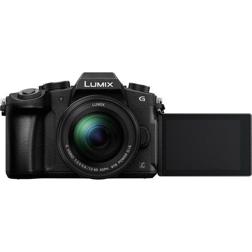 Panasonic Lumix DMC-G85 Mirrorless Micro Four Thirds Digital Camera with 12-60mm Lens Bundle with 64GB Memory Card + Replacement Battery + Carrying Case+ LCD Screen Protectors + More