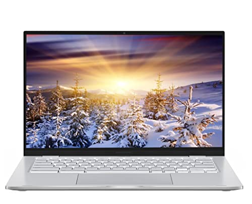 ASUS 2023 Newest Chromebook 14 Inch Thin Light Student Laptop, Intel Core M3-8100Y(Up to 3.4GHz), 8GB RAM, 128GB Storage, Backlit Keyboard, WiFi6, Webcam, Zoom Meeting, Chrome OS, Silver