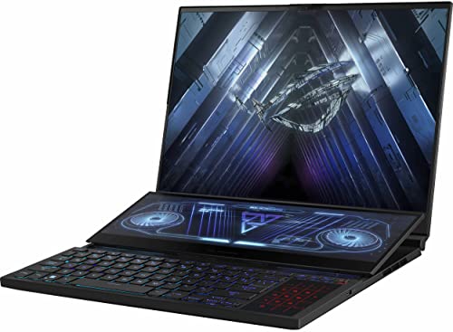 ASUS ROG Zephyrus Duo 16 Gaming & Business Laptop (AMD Ryzen 9 6900HX 8-Core, 64GB DDR5 4800MHz RAM, 2x8TB PCIe SSD RAID 0 (16TB), GeForce RTX 3080 Ti, 16.0" 165Hz Win 11 Pro) with D6000 Dock