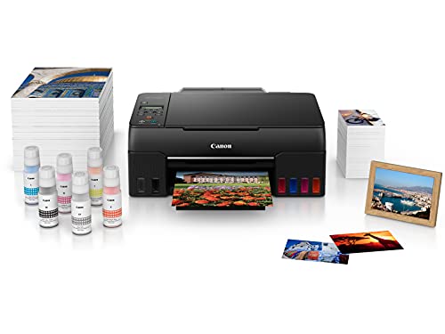 Canon PIXMA G620 Wireless MegaTank Photo All-in-One Printer [Print, Copy, Scan], Black