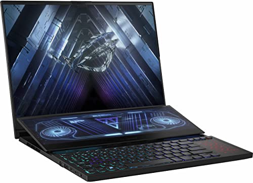 ASUS ROG Zephyrus Duo 16 Gaming & Business Laptop (AMD Ryzen 9 6900HX 8-Core, 64GB DDR5 4800MHz RAM, 2x8TB PCIe SSD RAID 1 (8TB), Win 11 Pro) with MS 365 Personal, Hub