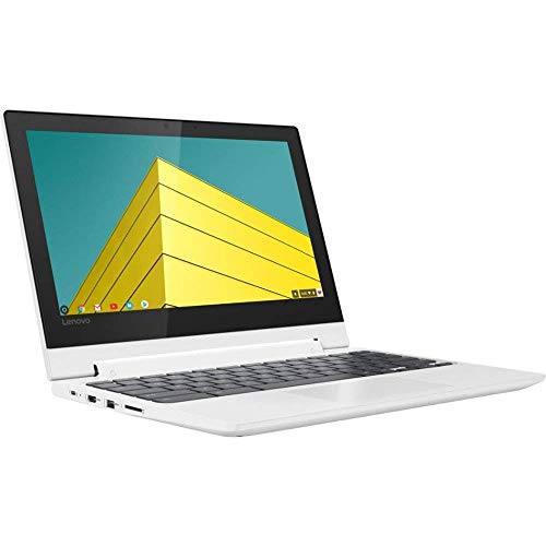 Lenovo 2-in-1 11.6" HD IPS Touchscreen LED-Backlight Chromebook | MediaTek MT8173c 2.1 GHz Quad-Core | 4GB RAM | 32GB EMMC | SD Memory Card Can Up to 128GB SSD | Chrome OS | Blizzard White