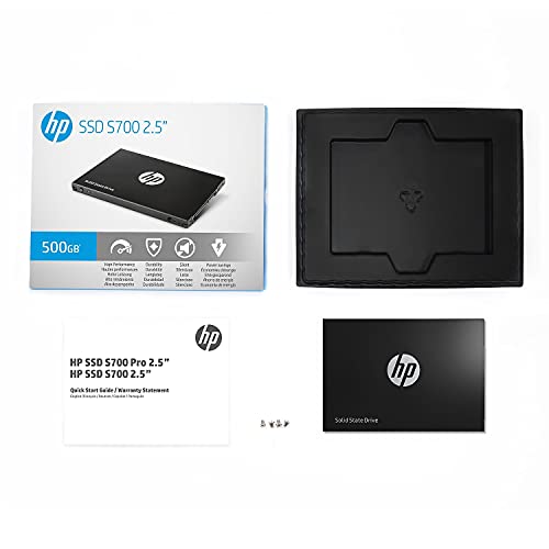 HP S700 2.534; 500GB SATA III Internal Solid State Drive (SSD) 2DP99AA#ABC