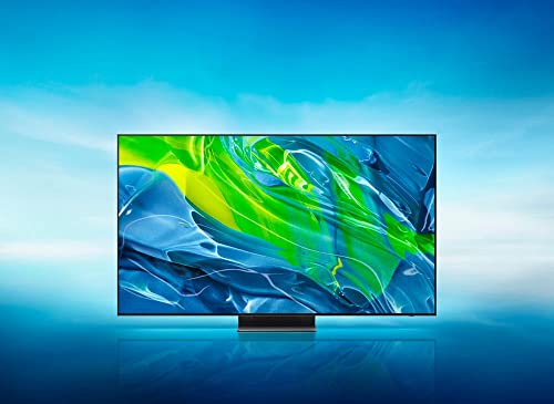 Samsung QN65S95BAFXZA 65" Quantum OLED HDR UHD 4K Smart TV with a Austere 5S-4KHD2-2-5M V-Series 2.5m Premium 4K HDR HDMI Braided Cable (2022)