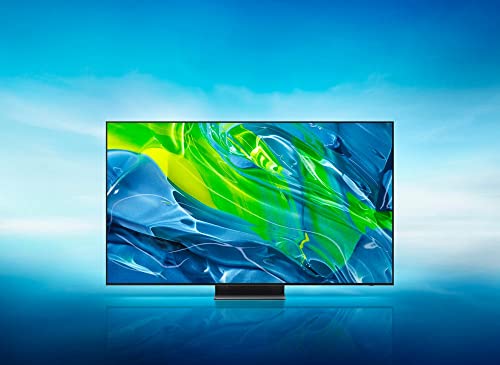 Samsung QN65S95BAFXZA 65" Quantum OLED HDR UHD 4K Smart TV with a Sanus VLF525-B1 Full-Motion Premium Series Mount for 50"-82" Flat Screen TV's (2022)