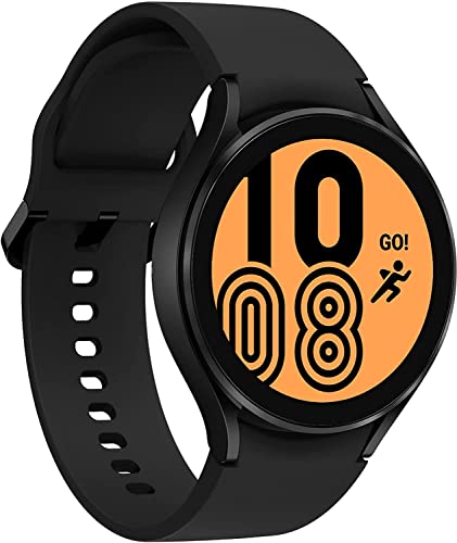 Samsung Galaxy Watch 4 40mm Smartwatch with ECG Monitor Tracker for Health Fitness Running Sleep Cycles GPS Fall Detection LTE US Version, Black (Renewed)