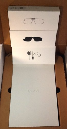 Google Glass Explorer Edition XE V2 Cotton White - Deluxe Bundle