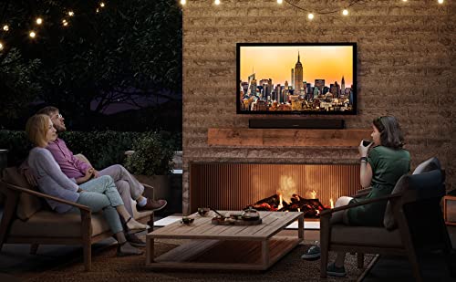 Furrion FDUP43CBS 43" Partial Sun Series Outdoor Weatherproof 4K UHD TV with an Additional 4 Year Coverage by Epic Protect (2021)