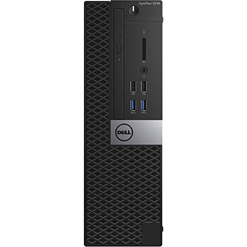 Fast Optiplex 3040 Business Mid Size Tower Computer PC (Intel Quad Core i5-6500, 8GB Ram, 500GB HDD, HDMI, Display Port, DVD-RW) Win 10 Pro (Renewed)