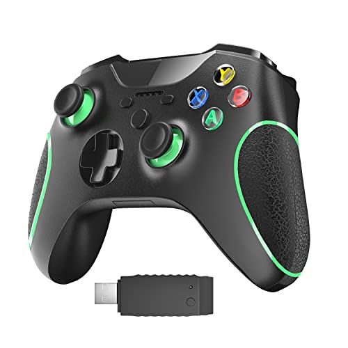 DILITT Wireless Controller Replacement for Xbox One Controller, 2.4G Wireless Gamepad Joystick with Dual Vibration ,Compatible Xbox Series X S Gamepad Joystick For PS3 Controle Joypad For Android PC