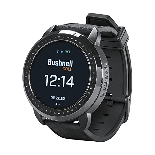 Bushnell iON Elite Golf GPS Watch for Men & Women Golfers - Color Touchscreen Smartwatch with 12+ Hours Battery Life, 38K Courses & Slope Distances - Bundle with iON Elite Screen Protectors & Charger