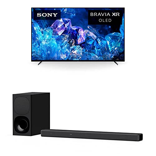 Sony 65 Inch 4K Ultra HD TV A80K Series: BRAVIA XR OLED Smart Google TV with Dolby Vision HDR and Exclusive Features for The Playstation® 5 XR65A80K- 2022 Model&Sony HT-G700 3.1CH Dolby Atmos/DTS