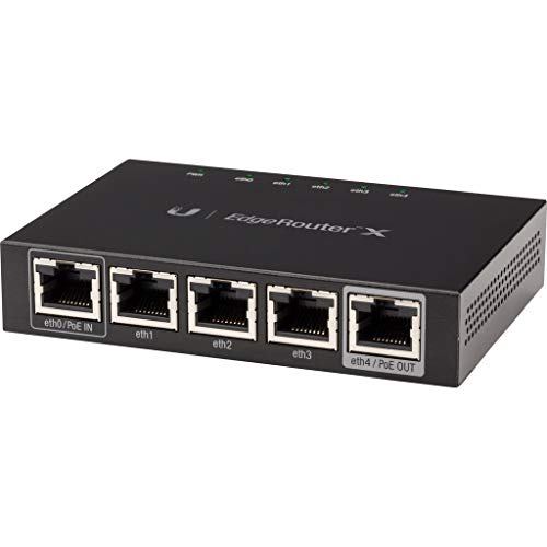 Ubiquiti Networks EdgeRouter X, 4-Port Gigabit Router, ER-X, ER-X (Router, ER-X)