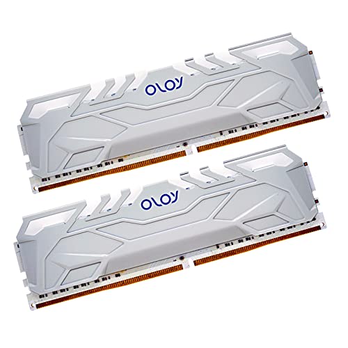 OLOy DDR4 RAM 16GB (2x8GB) White Owl 2666 MHz CL19 1.2V 288-Pin Desktop UDIMM (MD4U0826190BHWDA)