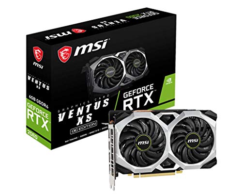 MSI GeForce RTX 2060 VENTUS XS 6G OC Graphics Card [Domestic Authentic Distributor]