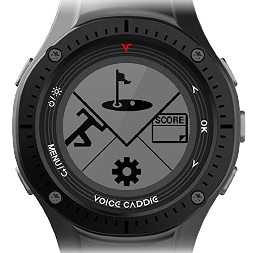 VOICE CADDIE G3 Hybrid Golf GPS Watch with Slope,Black